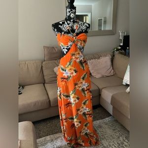 Summer floral dress